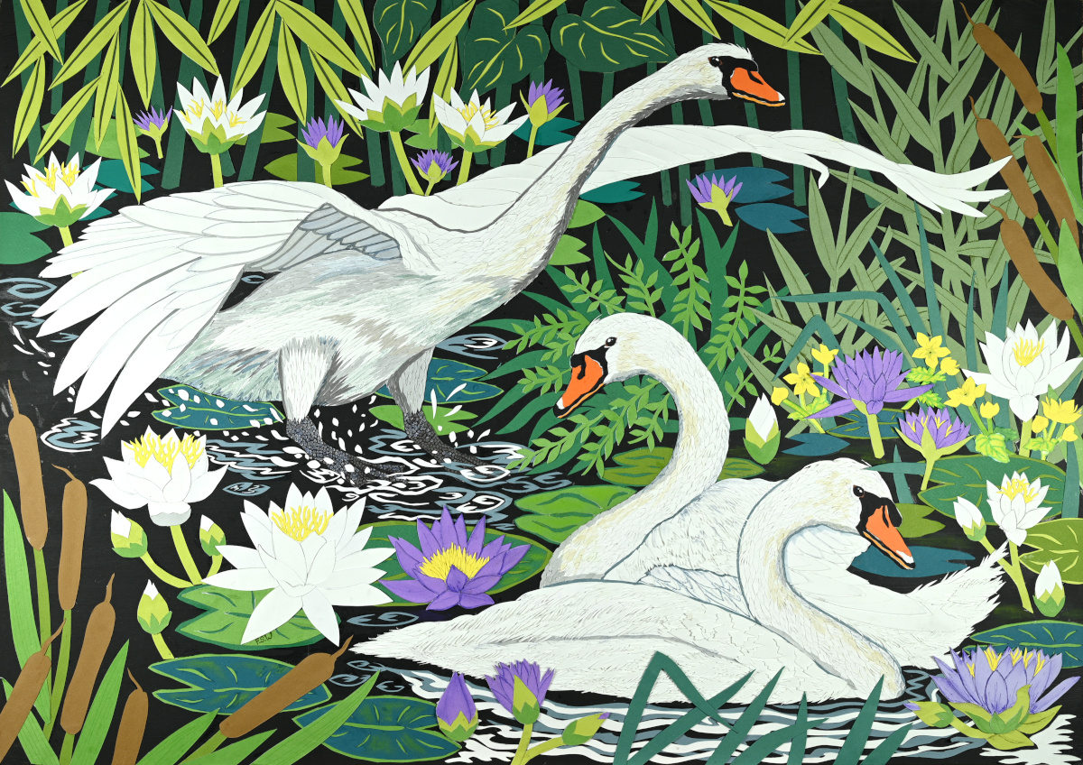 Fiona Scott-Wilson cut-paper art showcase